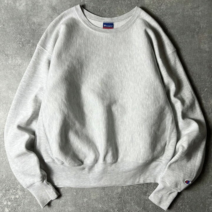 楽天市場】00s Champion 無地 リバースウィーブ スウェット トレーナー  