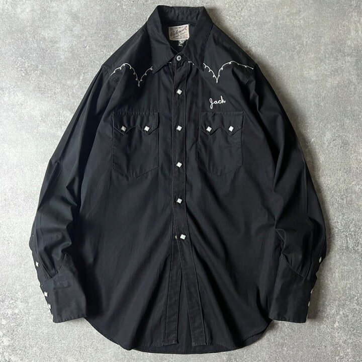 楽天市場】60s 70s Rockmount Ranch Wear チェーンステッチ 刺繍 長袖 