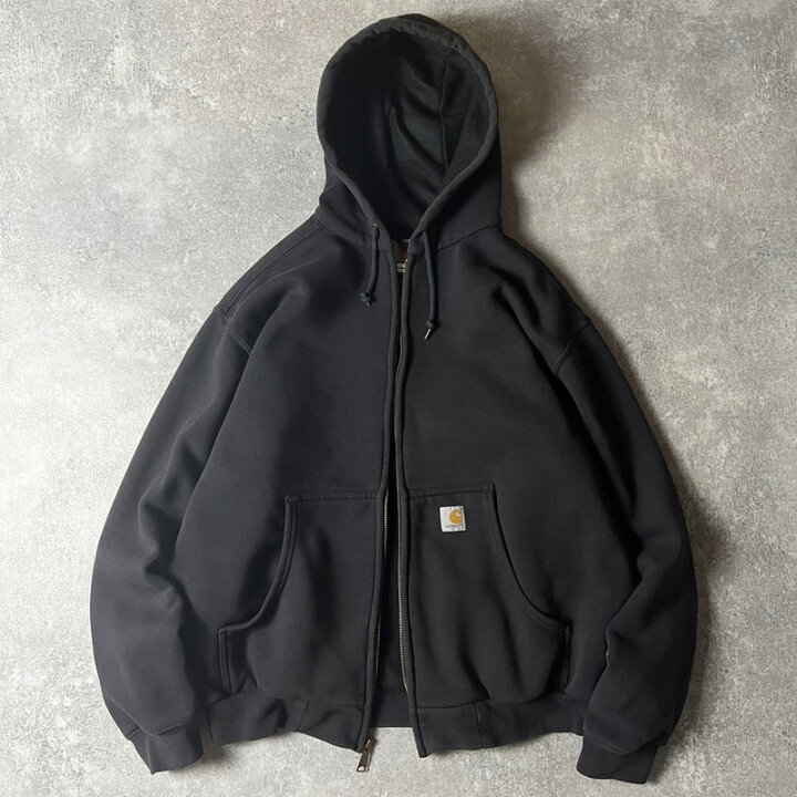 楽天市場】Carhartt サーマル ライナー付き フルジップ スウェット 