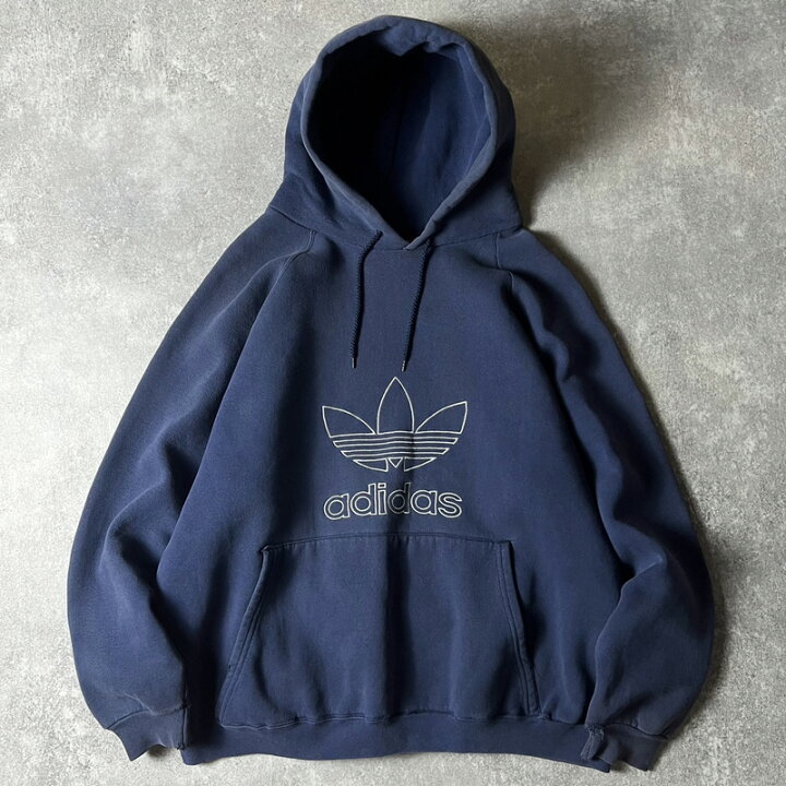 楽天市場】雰囲気系 90s USA製 adidas トレフォイル ロゴ 刺繍  