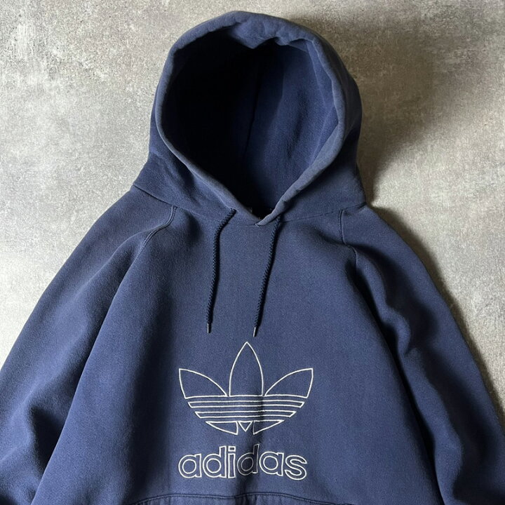楽天市場】雰囲気系 90s USA製 adidas トレフォイル ロゴ 刺繍 