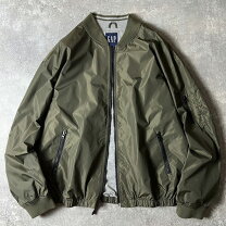 ミリタリージャケット軍物90s タンランMA1 ビンテージ 古着