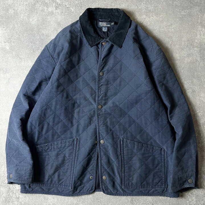 楽天市場】90s POLO RALPH LAUREN 中綿 キルティング コットン ハーフ  