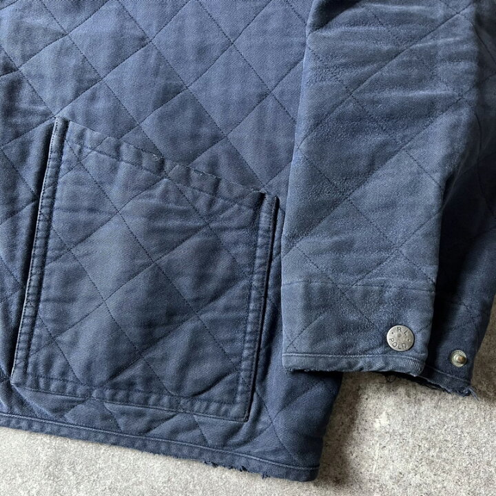 楽天市場】90s POLO RALPH LAUREN 中綿 キルティング コットン ハーフ 
