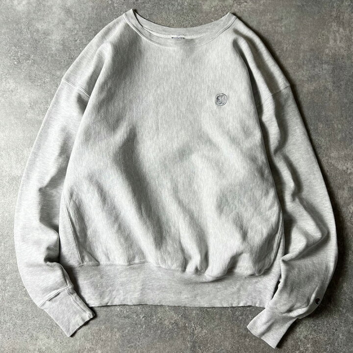 楽天市場】90s Champion 企業 ロゴ 刺繍 リバースウィーブ スウェット 