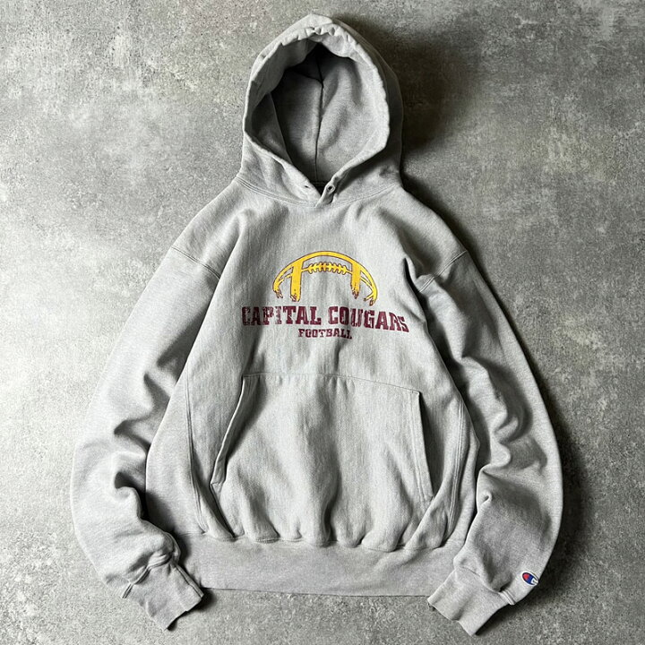 楽天市場】00s Champion 両面 カレッジ プリント プレミアム リバース  