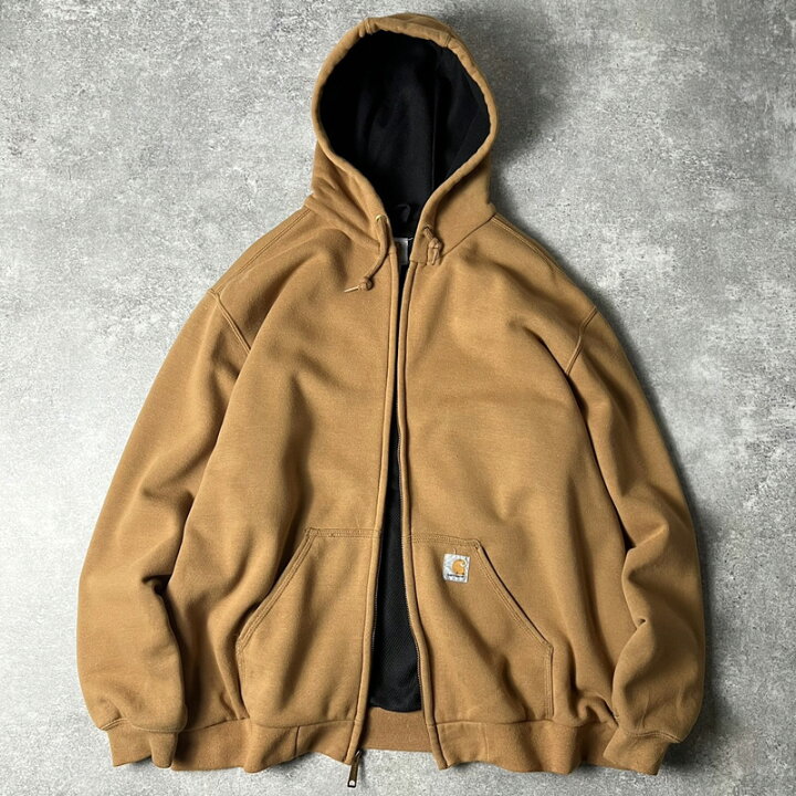 楽天市場】Carhartt サーマル ライナー付き フルジップ スウェット 