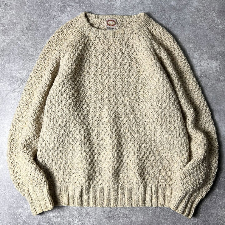 楽天市場】80s 旧タグ BANANA REPUBLIC ウール ハンドニット セーター 