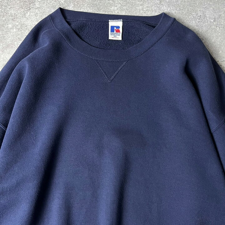 楽天市場】90s USA製 RUSSELL 無地 前V スウェット トレーナー XXL 