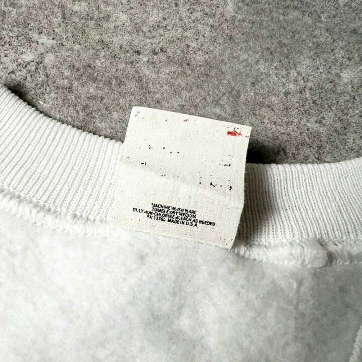 楽天市場】80s USA製 FRUIT OF THE LOOM カレッジ プリント スウェット  