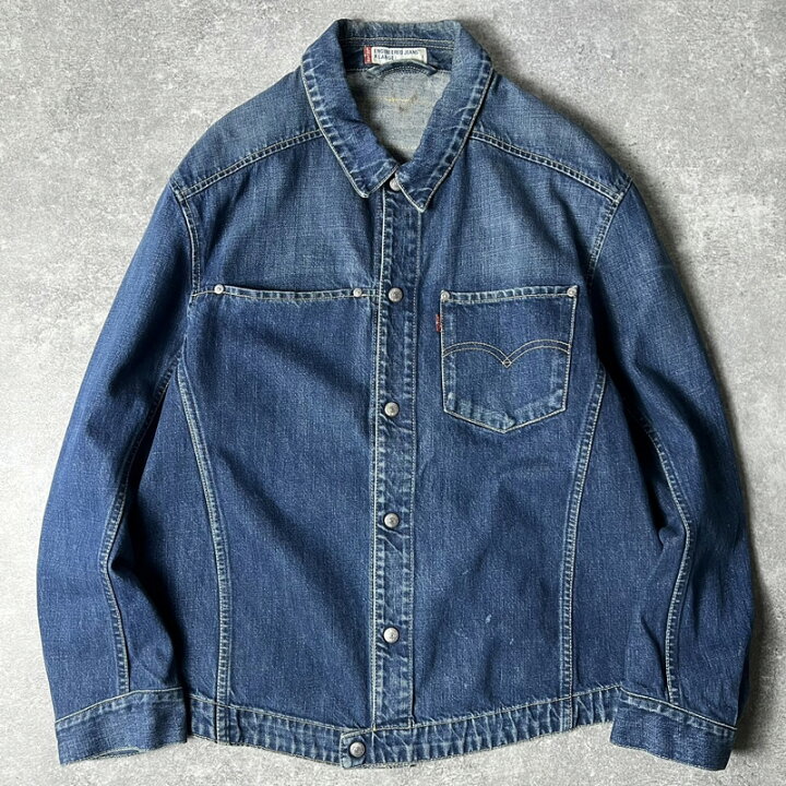 楽天市場】00s~ Levis ENGINEERED JEANS 立体裁断 デニム ジャケット 