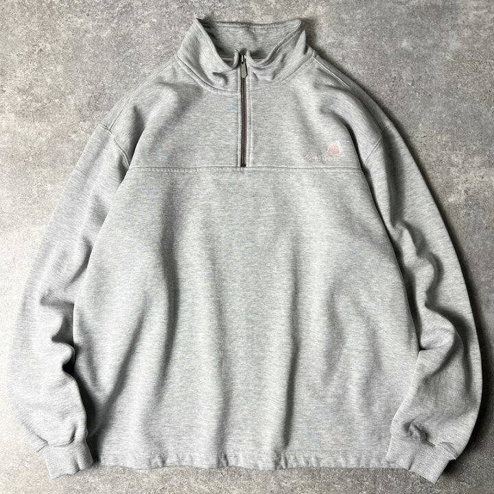 楽天市場】Carhartt ハーフジップ プルオーバー ハイネック スウェット 
