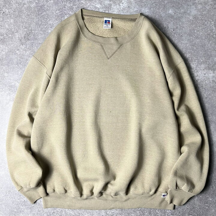 楽天市場】90s USA製 RUSSELL 無地 前V スウェット トレーナー XXL 
