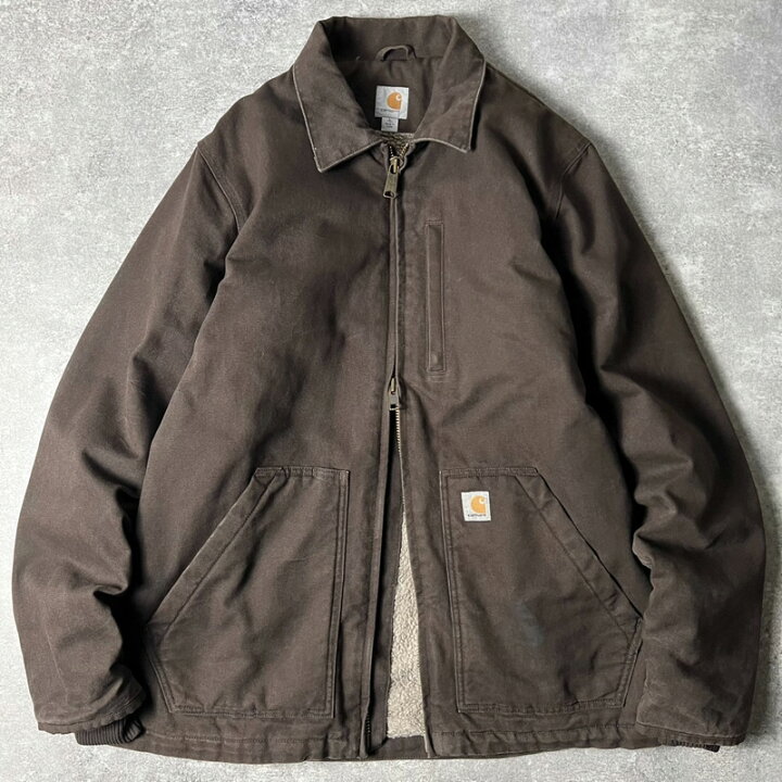 楽天市場】Carhartt ボア ライナー ダック リッジ コート L 