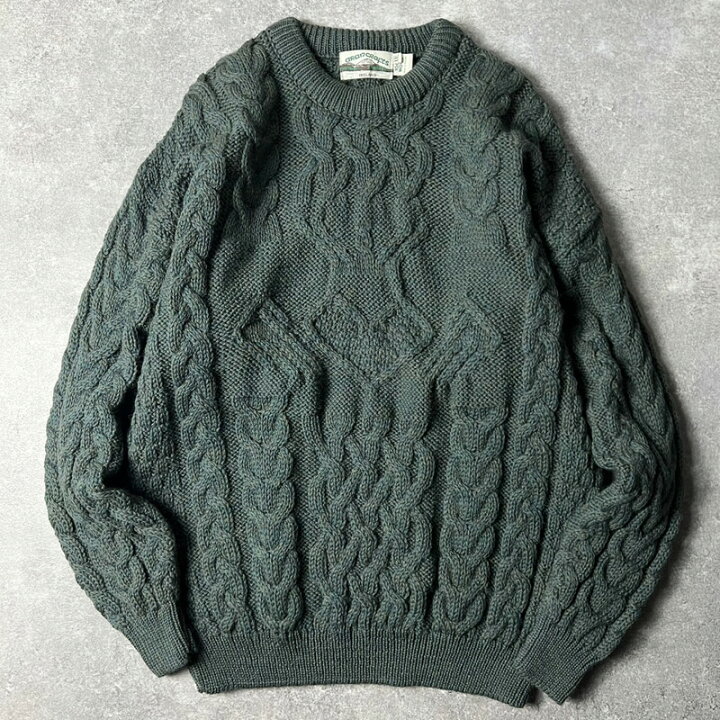 楽天市場】アイルランド製 aran crafts ウール フィッシャーマン 