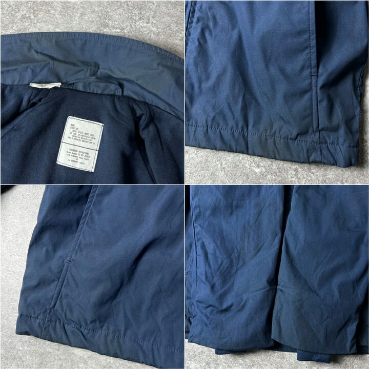 楽天市場】80s 85年製 US NAVY 米軍実物 サブマリン ジャケット 36L 