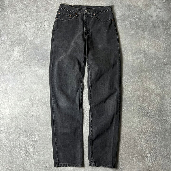 楽天市場】00s USA製 Levis 550 0260 ブラック デニム パンツ 36 32  