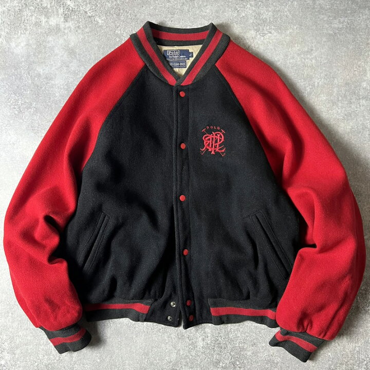 楽天市場】80s USA製 POLO RALPH LAUREN コットン ライナー ウール  