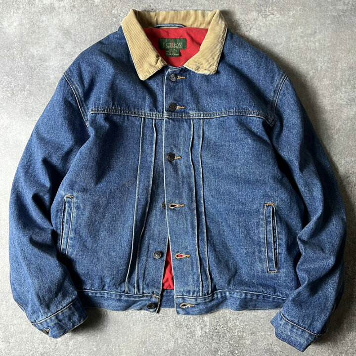 楽天市場】90s 巨人タグ J.CREW ライナー付き コットン デニム 