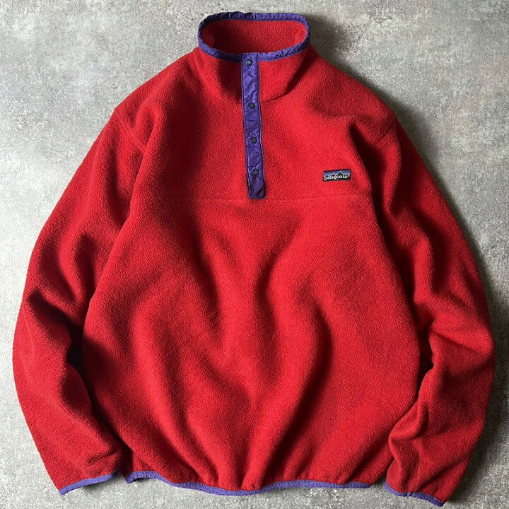 楽天市場】80s 三角タグ Patagonia スナップT プルオーバー フリース  