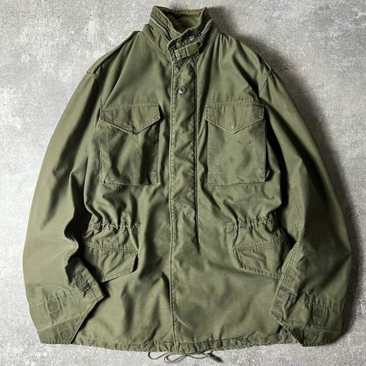楽天市場】60s 70s US ARMY 米軍実物 M-65 フィールド ジャケット 2nd  