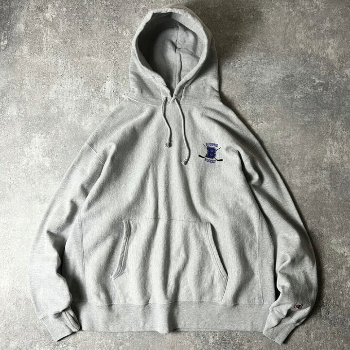 楽天市場】Champion カレッジ ロゴ 刺繍 リバースウィーブ スウェット  