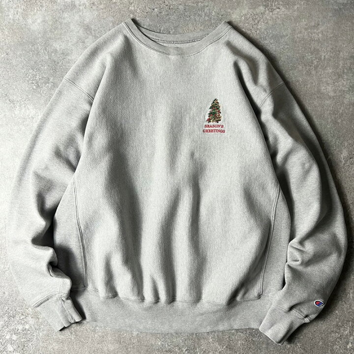 楽天市場】00s Champion ロゴ 刺繍 プレミアム リバースウィーブ 