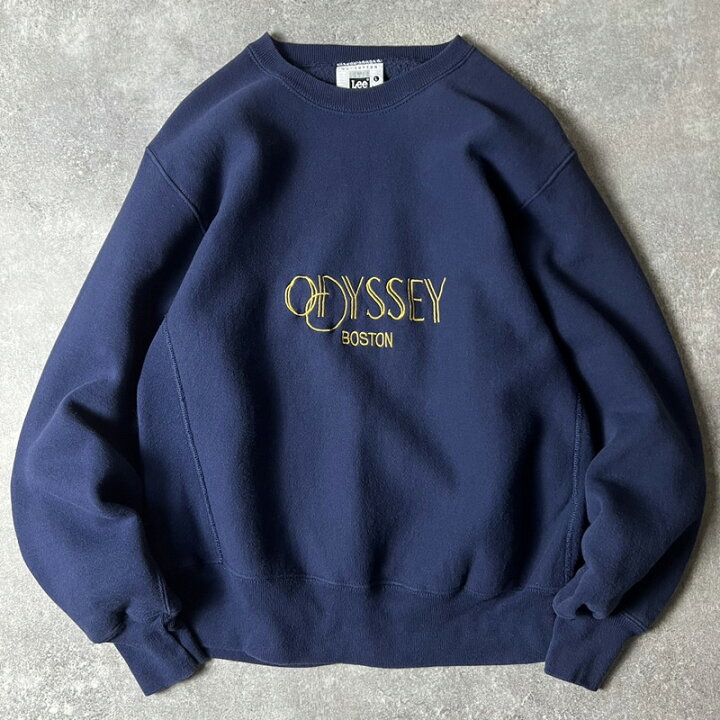 楽天市場】90s USA製 Lee ロゴ 刺繍 RWタイプ スウェット トレーナー L 