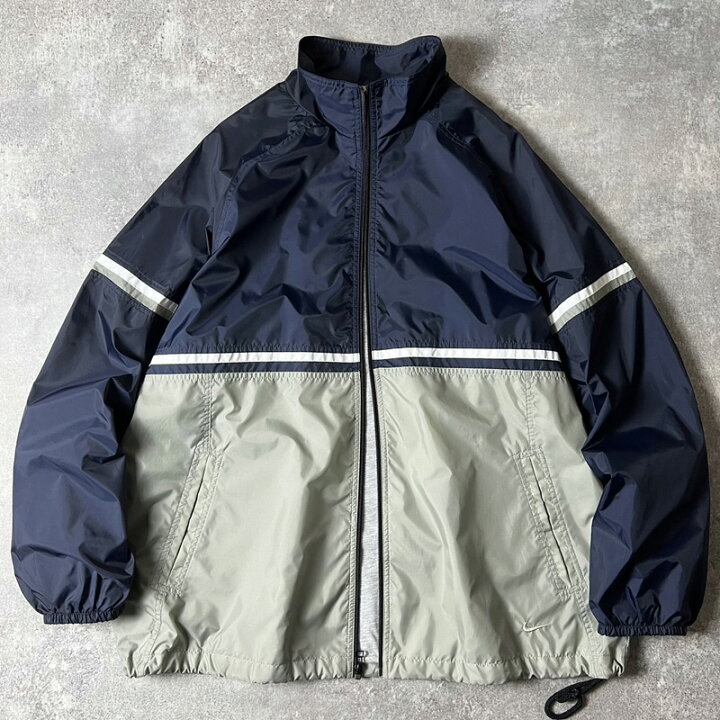 楽天市場】00s NIKE ライナー付き フルジップ ナイロン ジャケット L  