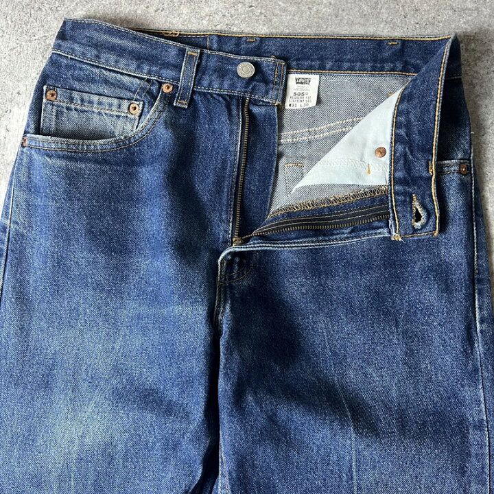 楽天市場】濃紺 90s USA製 Levis 505 0216 デニム パンツ 31 30 / 90 