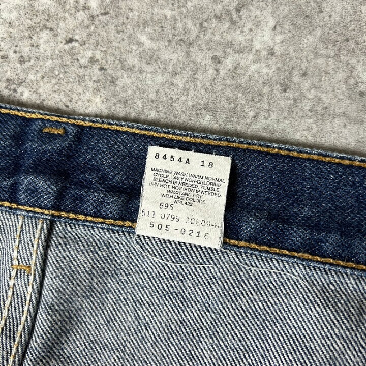 楽天市場】濃紺 90s USA製 Levis 505 0216 デニム パンツ 31 30 / 90 