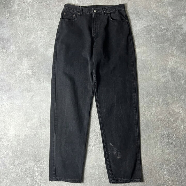 楽天市場】00s USA製 Levis 560 ブラック デニム パンツ 12 / 00年代