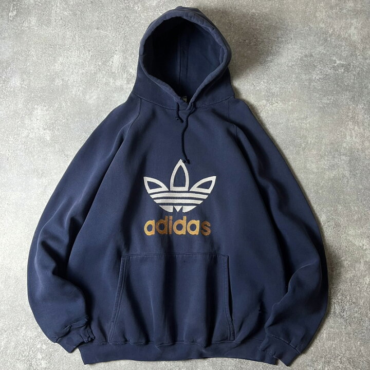 楽天市場】雰囲気系 90s USA製 adidas トレフォイル ロゴ 刺繍 