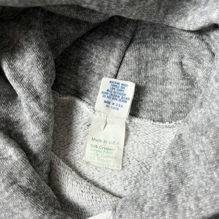 楽天市場】80s USA製 両面 3段 カレッジ プリント スウェット フード  