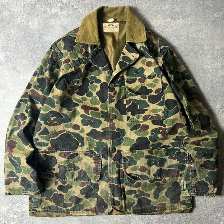 楽天市場】70s SAFTBAK ダックハンター カモ 迷彩 ハンティング 