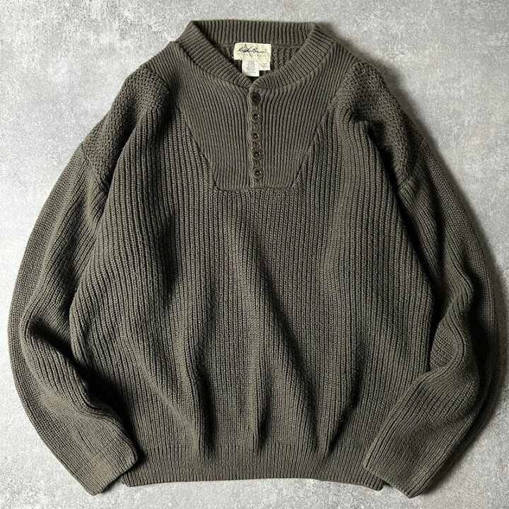 楽天市場】00s USA製 Eddie Bauer ヘンリーネック アーミー タイプ 