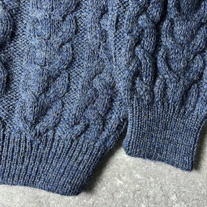 楽天市場】アイルランド製 aran crafts ウール フィッシャーマン 