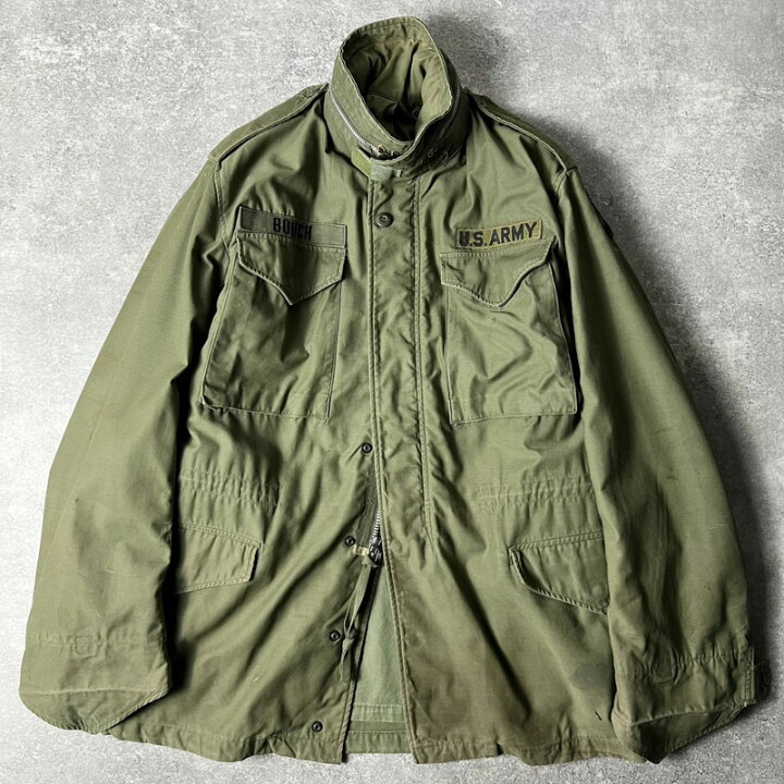 楽天市場】60s 68年製 US ARMY 米軍実物 M-65 フィールド ジャケット 