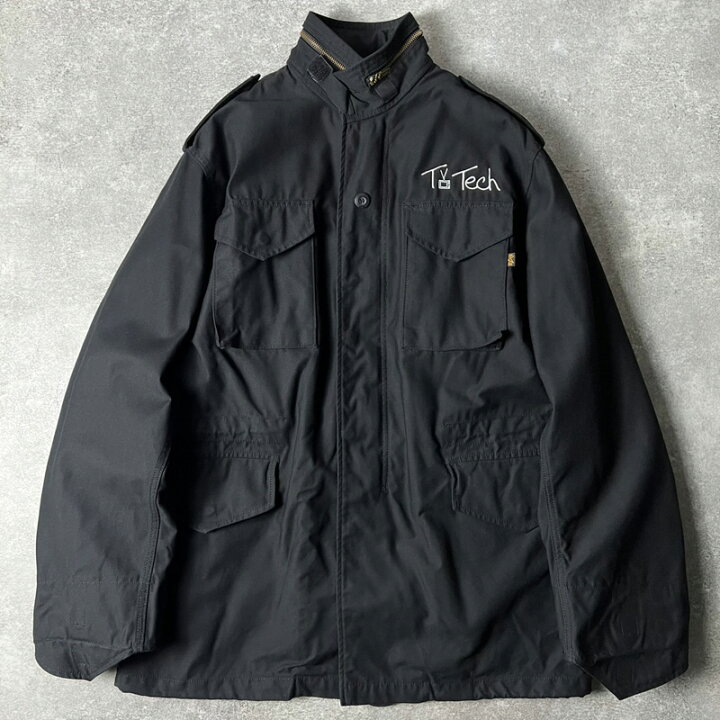 楽天市場】00s 民間 ALPHA INDUSTRIES 企業 ロゴ 刺繍 M-65 フィールド 