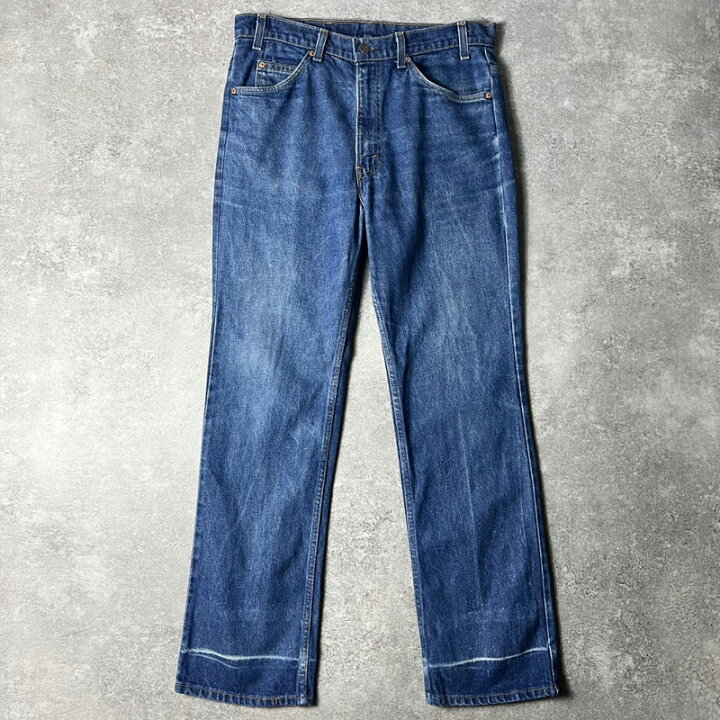 70s JCPenney 517っぽいフレアデニム楽天市場】90s USA製 Levis 517 