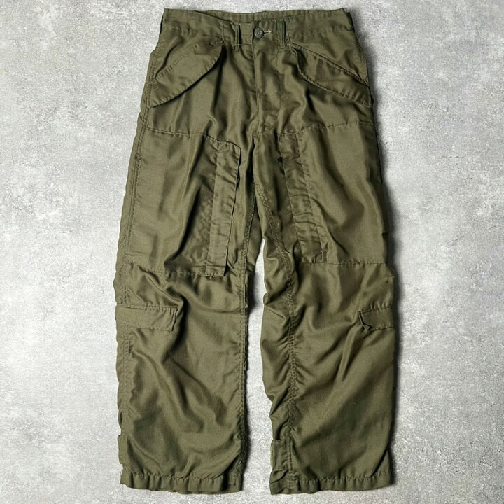 楽天市場】70s 米軍実物 US ARMY ノーメックス ヘリクルー パンツ S-S 