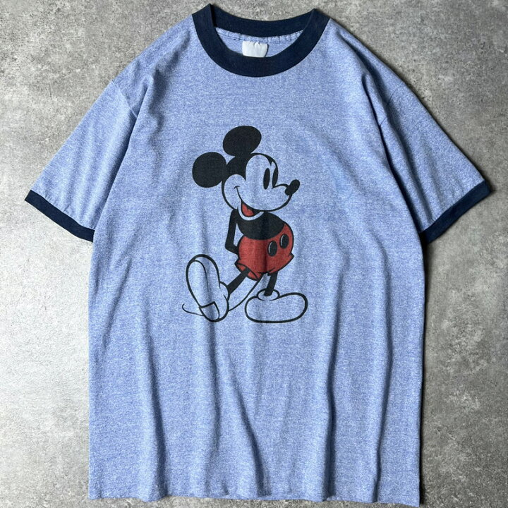 楽天市場】80s ディズニー オフィシャル ミッキー プリント 半袖 