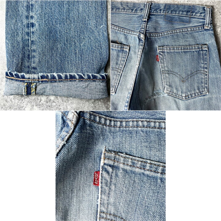 楽天市場】66後期 70s USA製 Levis 505 0217 デニム パンツ 29 34 / 70