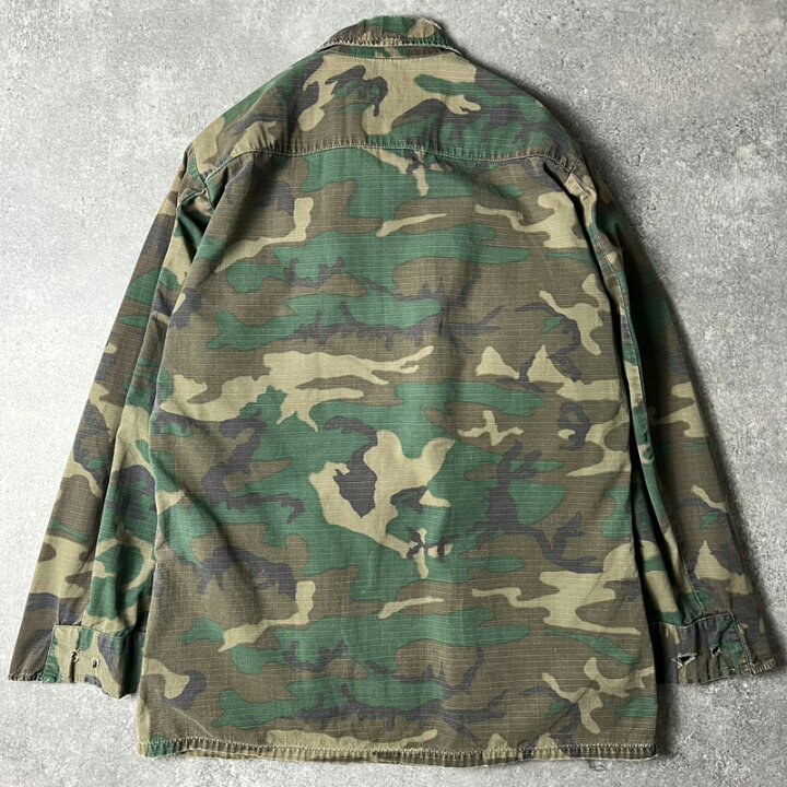 楽天市場】雰囲気系 70s US ARMY 米軍実物 4th ERDL グリーンリーフ 