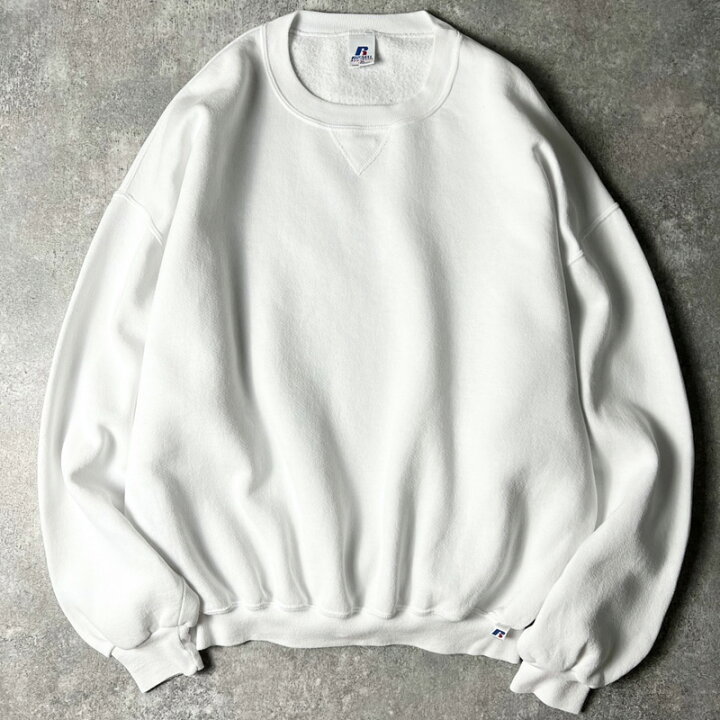 楽天市場】00s RUSSELL 無地 前V スウェット トレーナー XXL / 00年代