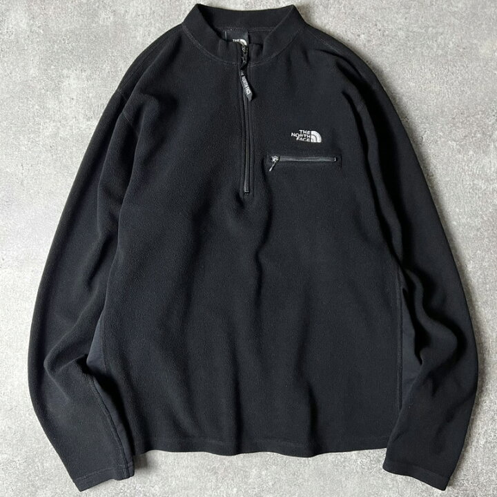 楽天市場】90s USA製 THE NORTH FACE ハーフジップ プルオーバー 