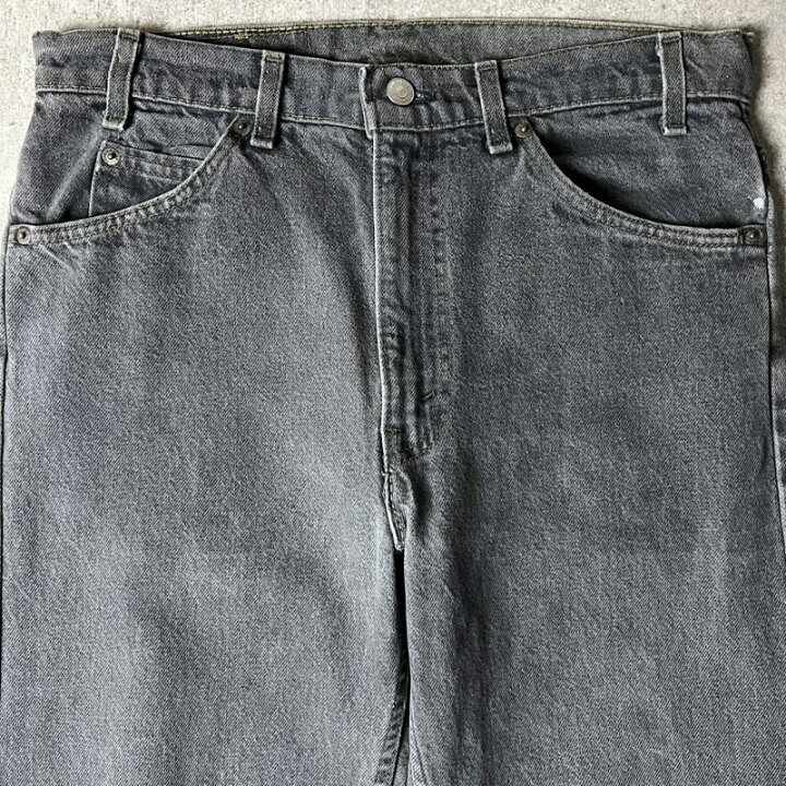 楽天市場】90s USA製 Levis 505 0259 先染め ブラック デニム パンツ 
