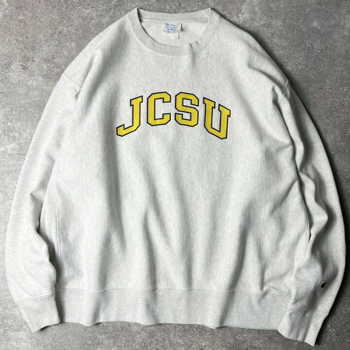 楽天市場】Champion カレッジ プリント リバースウィーブ スウェット 