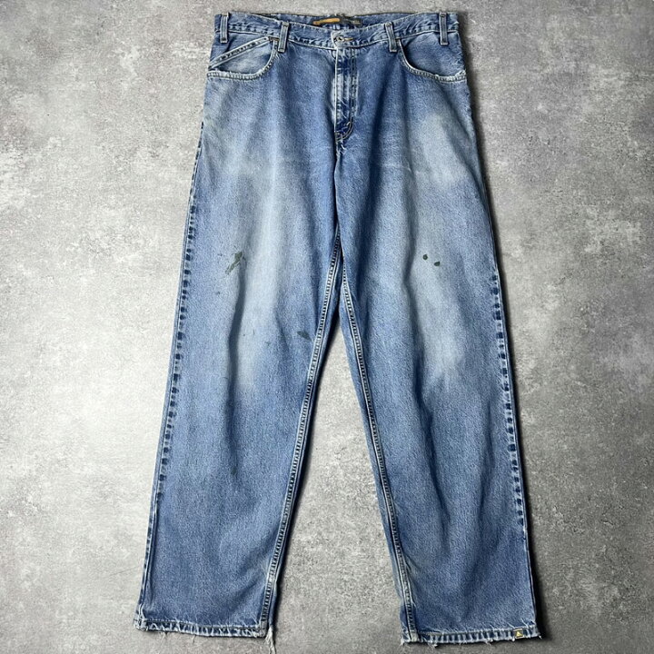 楽天市場】雰囲気系 00s Levis シルバータブ baggy デニム パンツ 36 