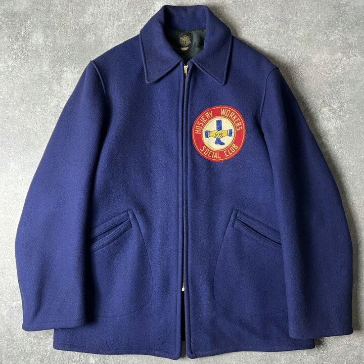 楽天市場】50s EMPIRE Dポケ 企業物 ワッペン 刺繍 ウール スポーツ 